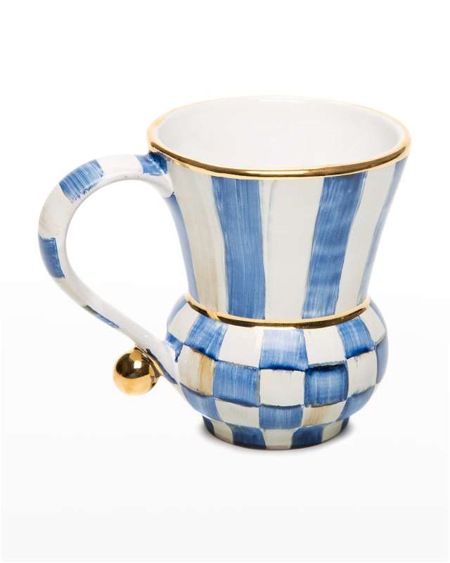 Royal Check Mug
